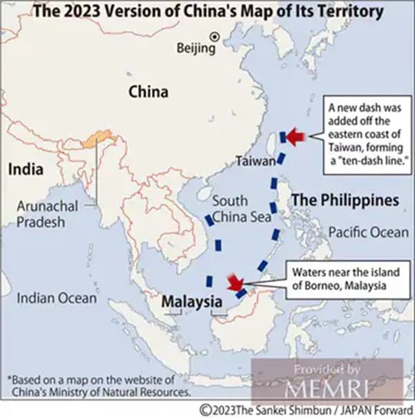 Chinese Media Outlet Xinhua The South China Sea Has Become The Battleground Of Big Power