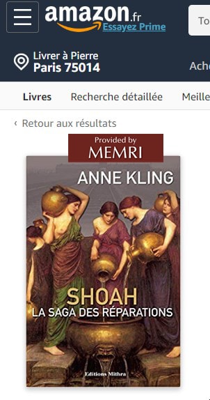 Shoah, la saga des réparations, d’Anne Kling.