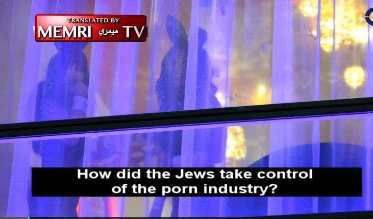 Sex Videos Port Tv - Al-Jazeera Midan Voice: Jews Control The Porn Industry | MEMRI