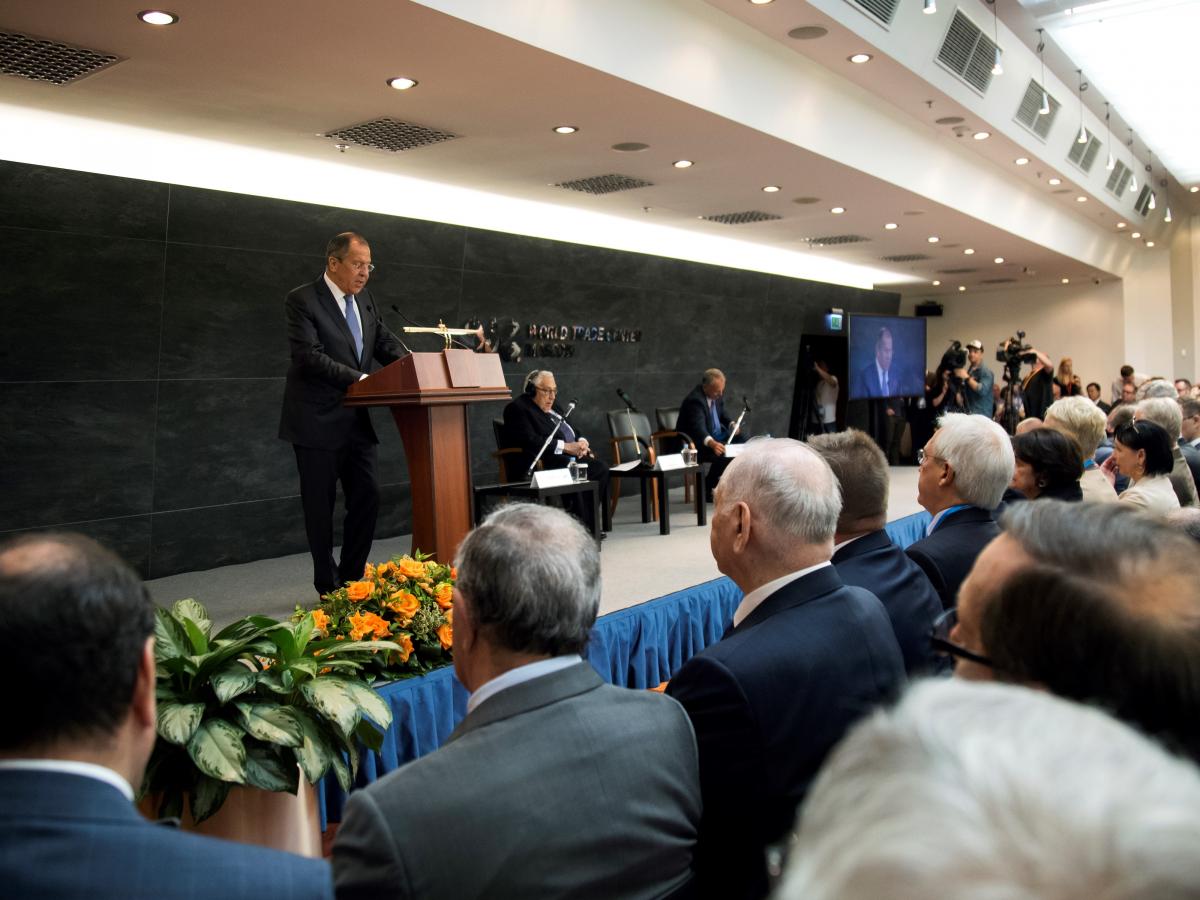 Lavrov at Primakov readings